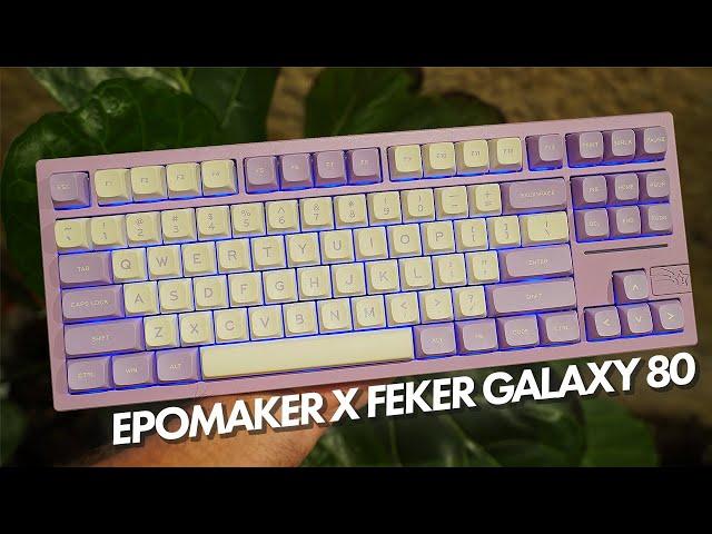 EPOMAKER x FEKER Galaxy 80 Keybord Review 