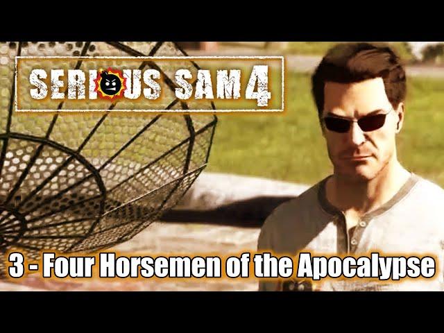 Serious Sam 4 - Chapter 3: Four Horsemen of the Apocalypse (Find key) - Gameplay Walkthrough Part 3