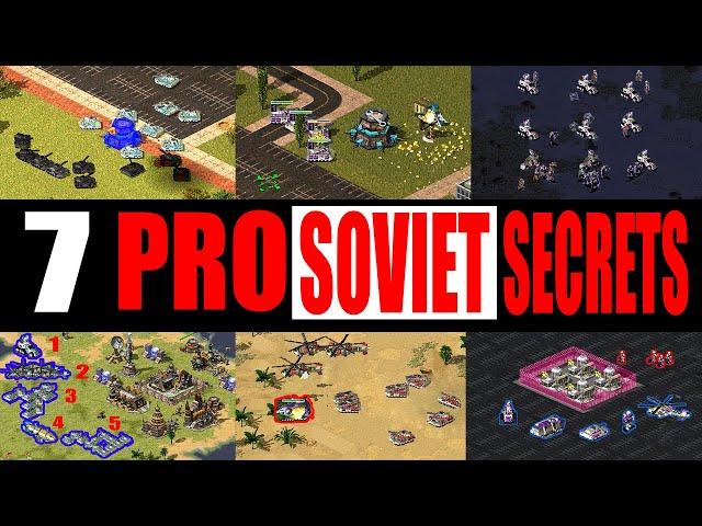 7 PRO SOVIET TIPS THEY DO NOT TEACH YOU: soviet tips and tricks for red alert 2 yuri revenge 2020