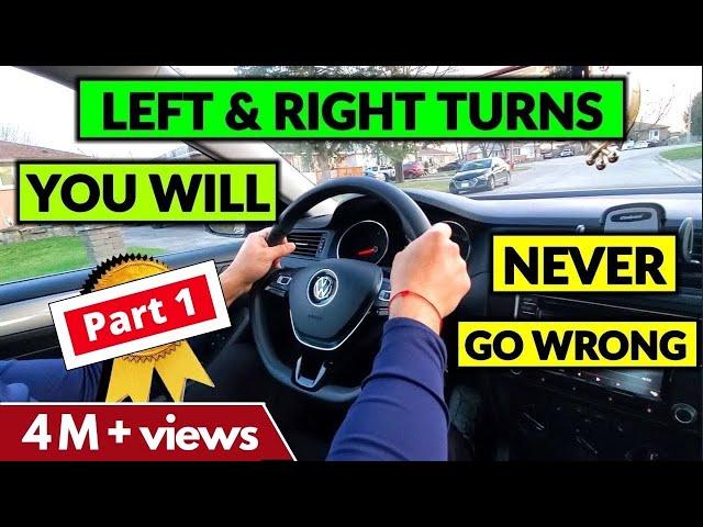 HOW TO TURN  LEFT  | ️ 90k LIKES ️ | PART 1 | #drivingtips