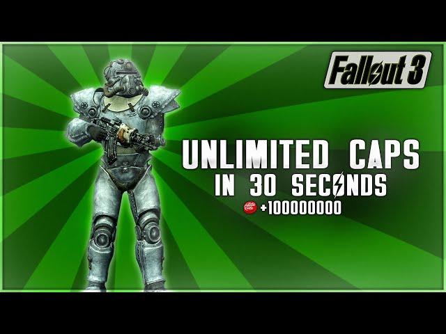 Fallout 3 - UNLIMITED CAPS GLITCH IN 30 SECONDS *2020* (PC, Xbox 360, PS3) [EXTREMELY EASY!!]