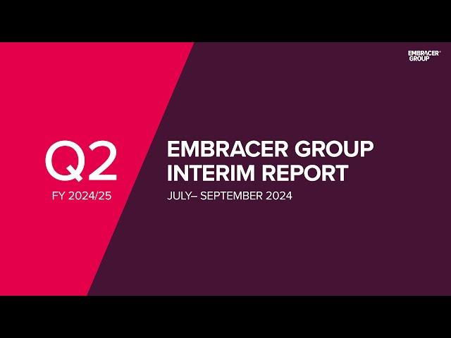 EMBRACER GROUP INTERIM REPORT Q2 FY 2024/25 (July-September 2024)