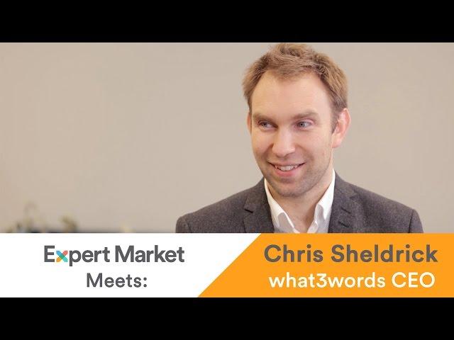 CEO Interview: Expert Market Meets Chris Sheldrick, what3words CEO