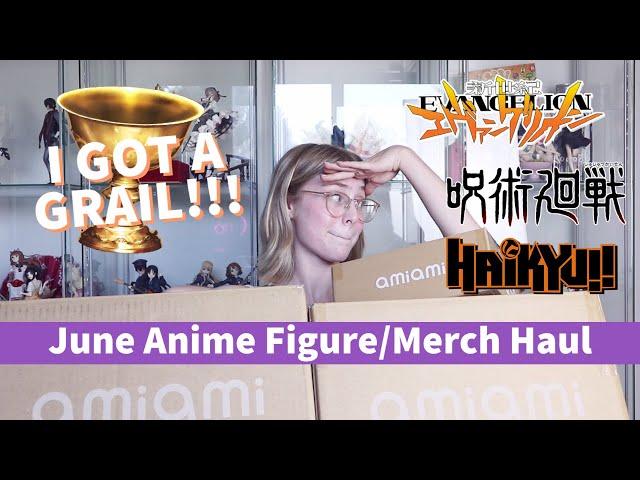 HUGE June Anime Figure and Merch Haul (w/Timestamps) // Radio Eva, Jujutsu Kaisen, Haikyuu, + more!