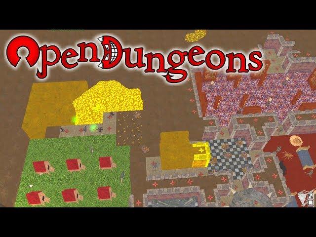 OpenDungeons Open Source Dungeon Keeper Gameplay