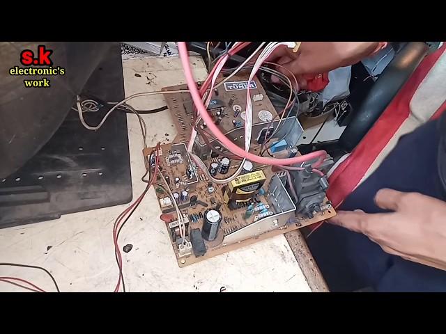 Universal China tv repair, dead tv repair  s.k electronic's work