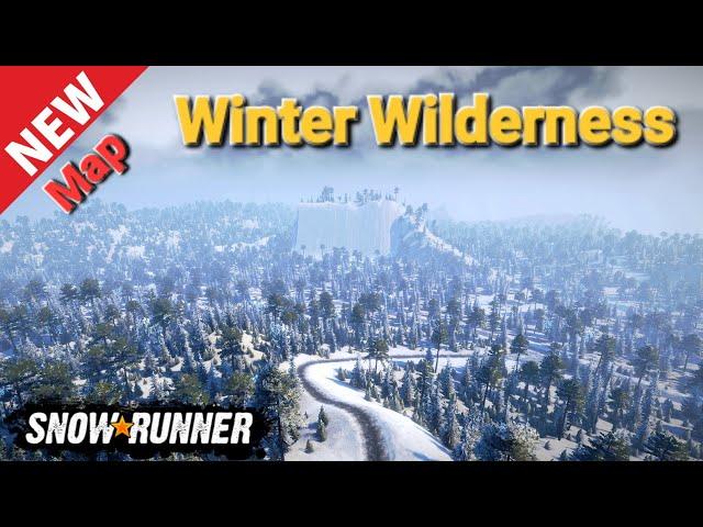 New Map Winter Wilderness In SnowRunner Season 9 @TIKUS19