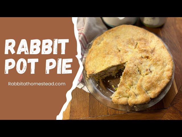 Rabbit Pot Pie Recipe| Raising Meat Rabbits