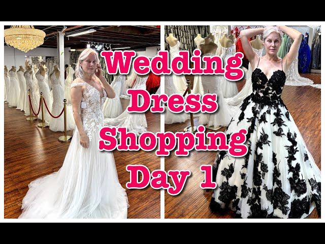 Wedding Dress Shopping - First Day Out