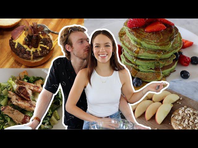 WHAT WE EAT IN A DAY *couples edition*