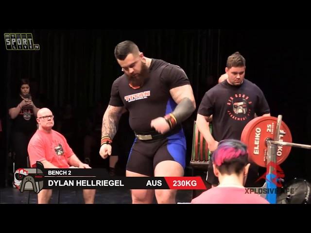 BIG DOGS 3 2018 Benchpress Pro Raw ЖИМ