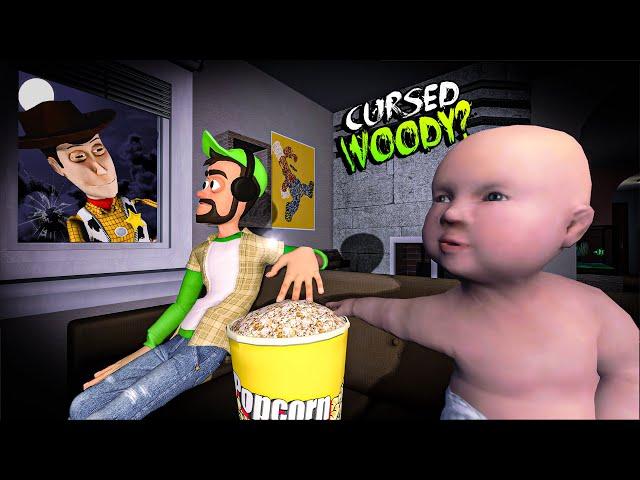 Cursed Woody Broke into Our HOUSE in Garry's Mod?!