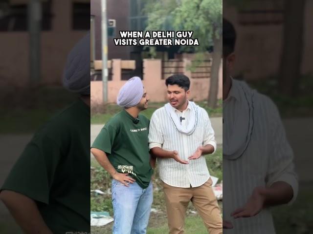 When Delhi guy visits Greater Noida | Greater Noida | Sharda University