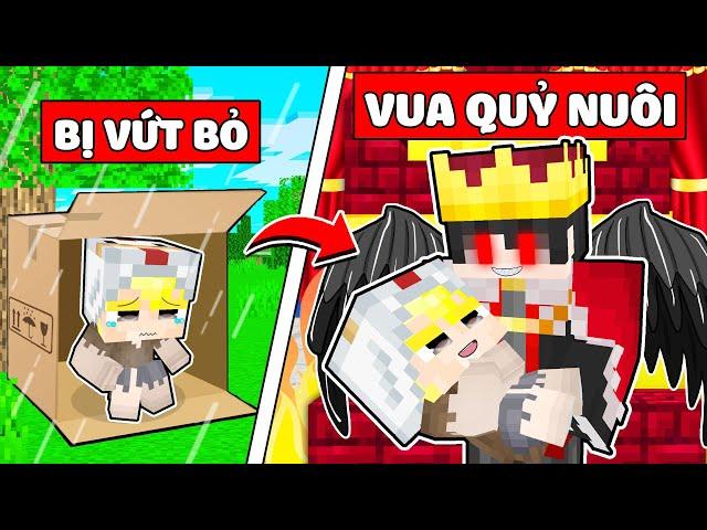 TÔ GÀ EM BÉ BỊ VỨT BỎ ĐƯỢC VUA QUỶ NHẬN NUÔI TRONG MINECRAFT*TÔ GÀ NHƯNG CÓ CHA LÀ VUA ĐỊA NGỤC