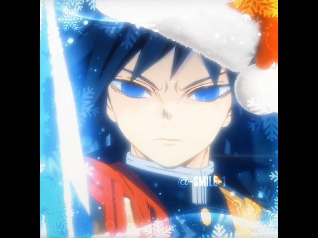 Merry Christmas,  ily guys ️️ II #kny #demonslayer #hashiras #edit #anime #Christmas #amv #fyp