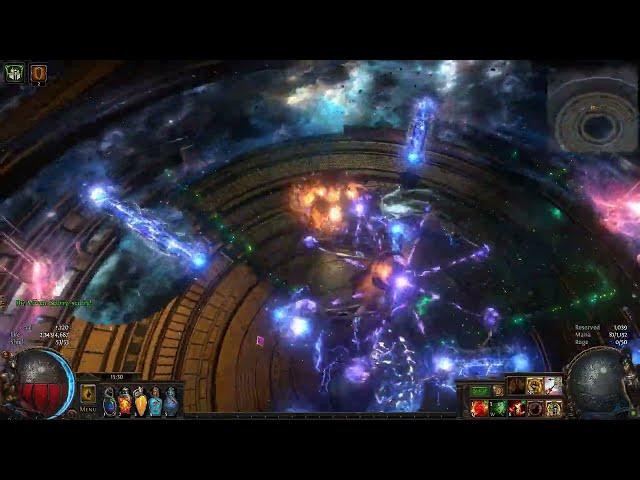 Path of Exile: Physical Conversion Magic Find Deadeye vs. Uber Maven (Standard patch 3.19)