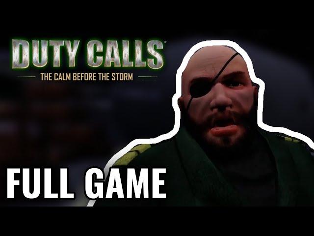 Duty Calls - Full Game Walkthrough (No Commentary - Longplay)