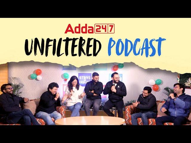 Adda247 Unfiltered Podcast | नए साल में आपके Educators ने कबूले अपनी गलतियाँ | Happy New Year 2025