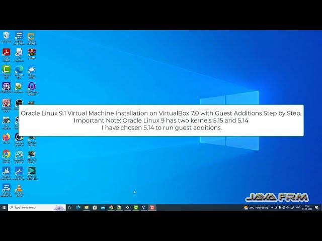 Oracle Linux 9.1 Installation on VirtualBox 7.0 with Guest Additions Step by Step