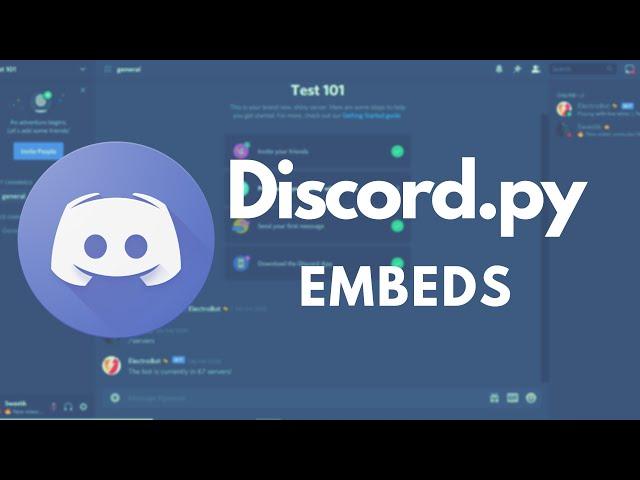 Embeds in Discord.py |  Part 6: Make you own Discord Bot with Python