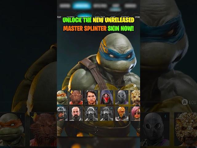 LEAKED Master Splinter Gameplay Before Official Release