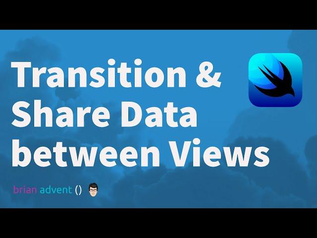 iOS 13 SwiftUI Tutorial: Interactively Transition and Share Data between Views with SwiftUI