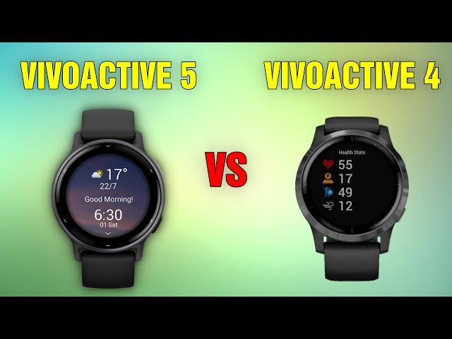 Garmin Vivoactive 5 vs Garmin Vivoactive 4 | Full Specs Compare Smartwatches