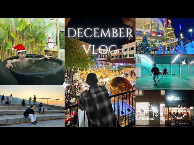 My december whereabouts vlog ️