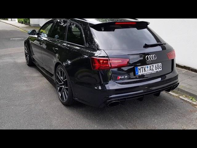 2017 Audi RS6 Performance Start Up Revs