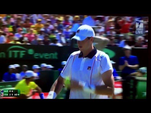 2016 03 05 - John Isner - New ATP official fastest serve at tennis