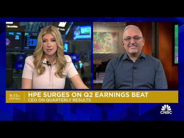 HPE CEO Antonio Neri on Q2 earnings beat