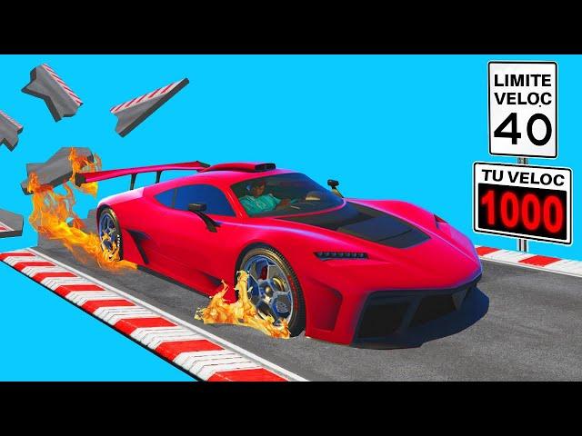 GTA 5 ¡AUTOS SUPER VELOCES!  CARRERA DE GTA 5 #2