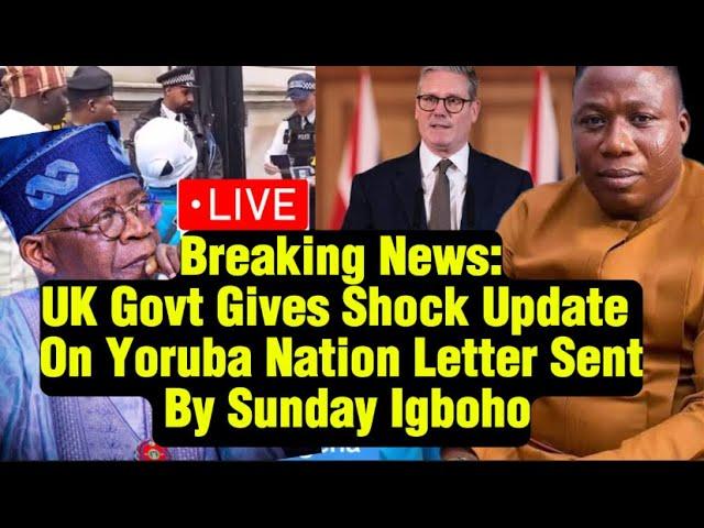 Tinubu Welcomes Yoruba Nation Letter Rejoinder From UK Government As Regional Rule Is Best