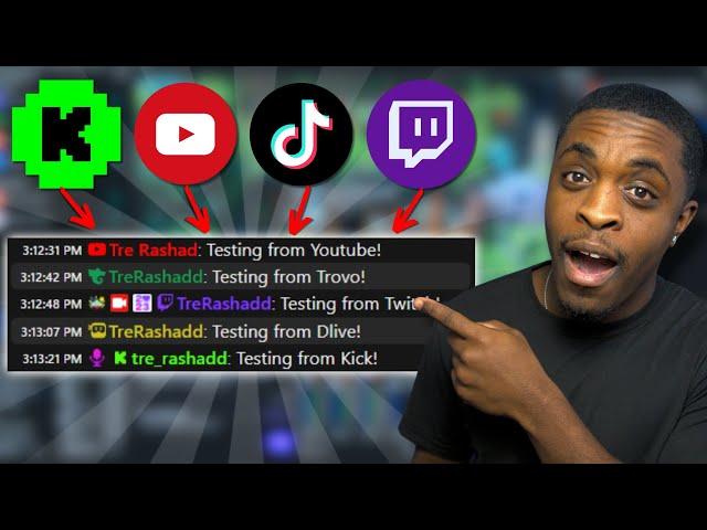 How To Setup Multi chat in OBS Studio | Casterlabs