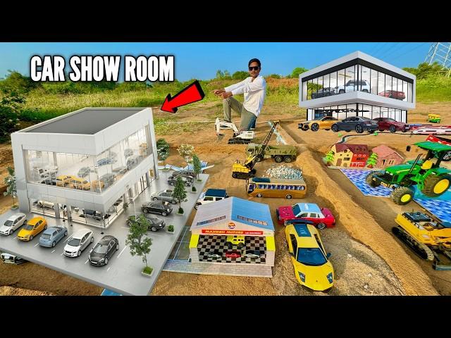 I Build Super Car Showroom Using RC Traxxas Tata Trucks - Chatpat toy TV