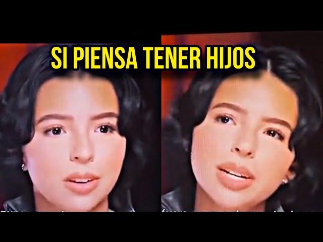 ANGELA AGUILAR TIENE PLANES DE TENER HIJOS ESTO RESPONDIO