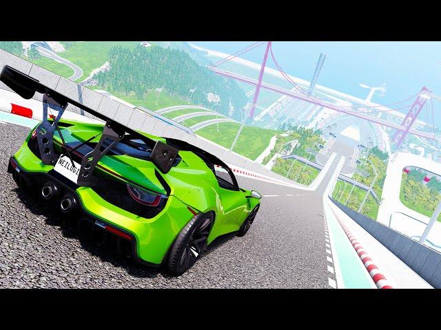 It's Finally Here...Car Jump Arena 2 FULL Tour & Crash Testing! - BeamNG Mods