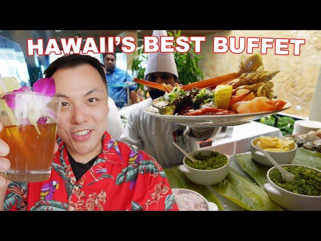 Hawaii's Best Buffet and an Unexpected Luau!  Pt 1| Orchids & Nutridge Luau in Honolulu