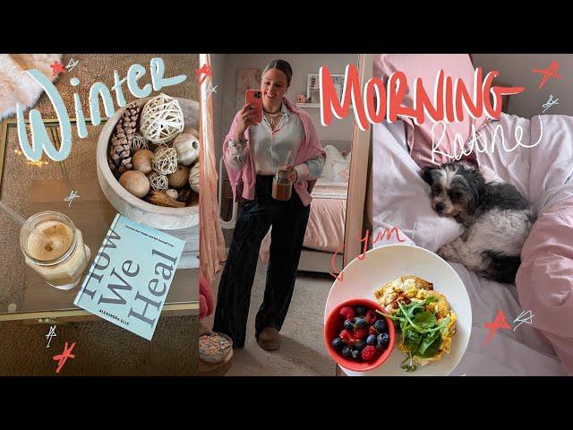 7am Winter Morning Routine 2024 | realistic and productive | Stefanie Rose