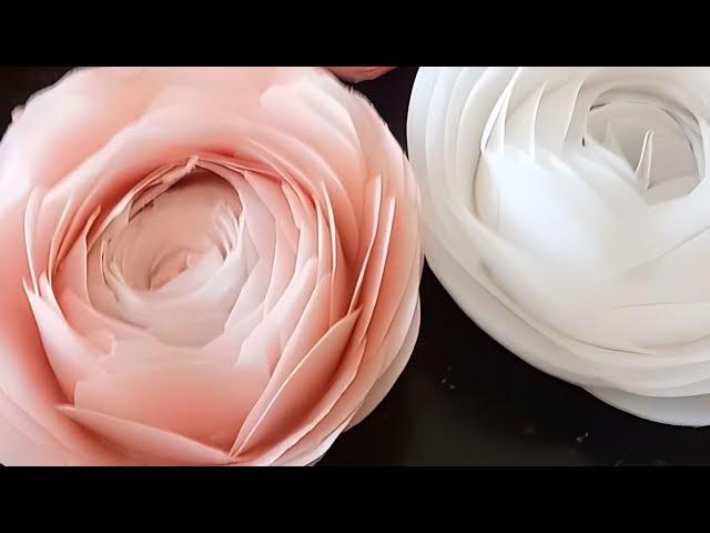 Easiest way to make wafer paper  flowers  in 2023