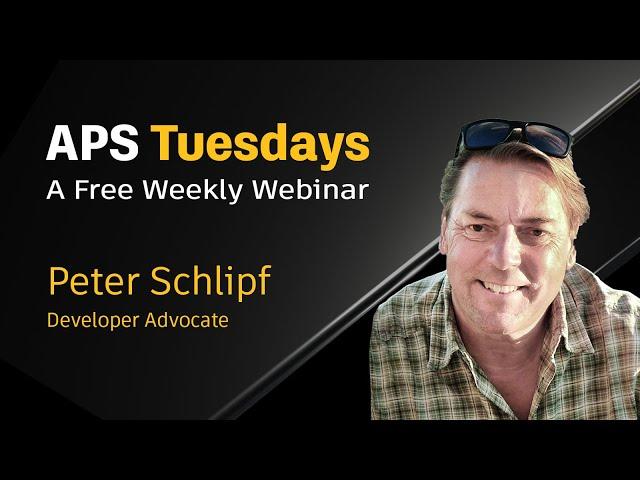 Autodesk Platform Services (APS) Tuesdays with Peter Schlipf