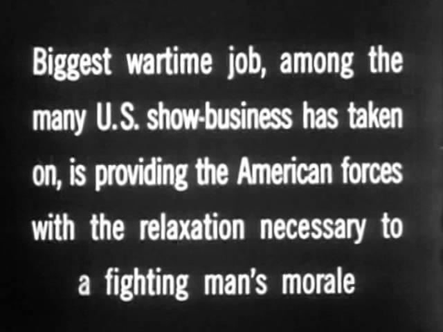 Jack Benny 32 March of Time Show Business at War