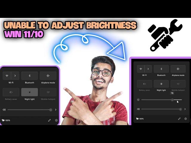 Brightness slider missing windows 11 | Brightness Control Not Working | 100% Fixed