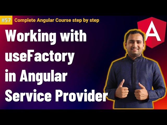 Service provider: useFactory | Angular Tutorial