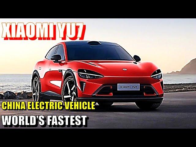 Xiaomi YU7 EV: The World's Fastest 4-Door Sedan