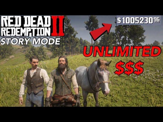 Red Dead Redemption 2- UNLIMITED MONEY GLITCH (STORY MODE)