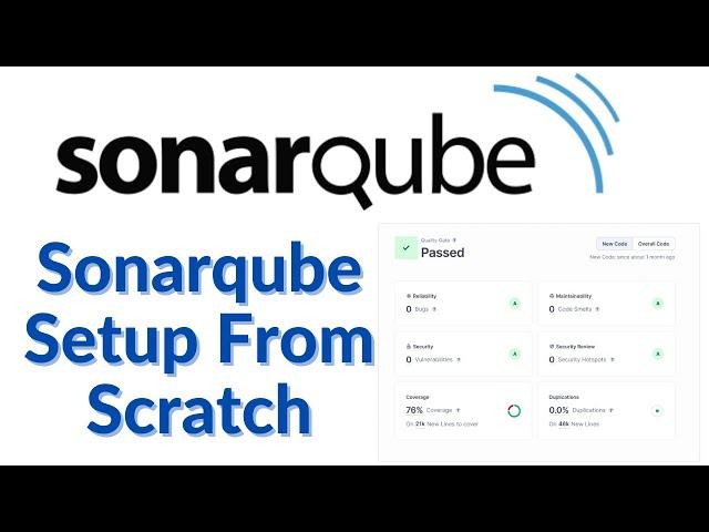 How To Sonarqube Setup From Scratch And Code Analysis (2024)