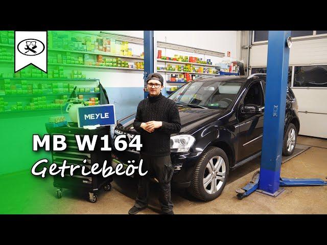 MB ML W164 Getriebeöl wechseln | Change MB ML W164 transmission oil | VitjaWolf | Tutorial | HD |