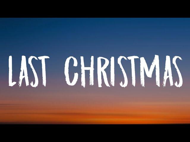 Wham! - Last Christmas (Sped Up/Lyrics) "Me? I guess I was a shoulder to cry on" [TikTok Song]