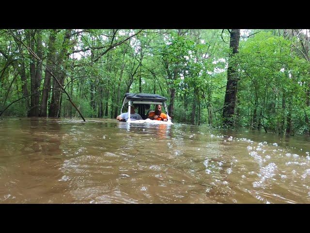 SUNK RZR 800 - RZR's & Rangers Deep Water Riding